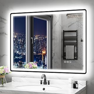 Symbolbild für Smart Mirror mit LED-Beleuchtung Premium Highlight im Trend Smart Mirror mit LED-Beleuchtung